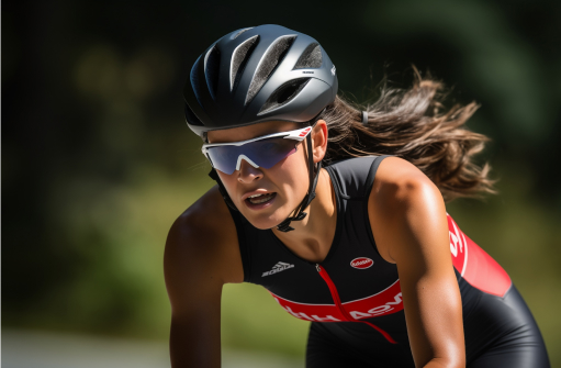 femme cycliste